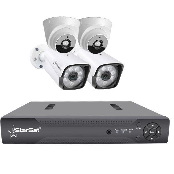 StarSat 4-Channel CCTV Kit