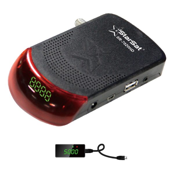 StarSat SR-7020HD Universal Satellite Receiver - DVB-S/S2, Wideband LNB, Multi-Code Rate, Advanced EPG