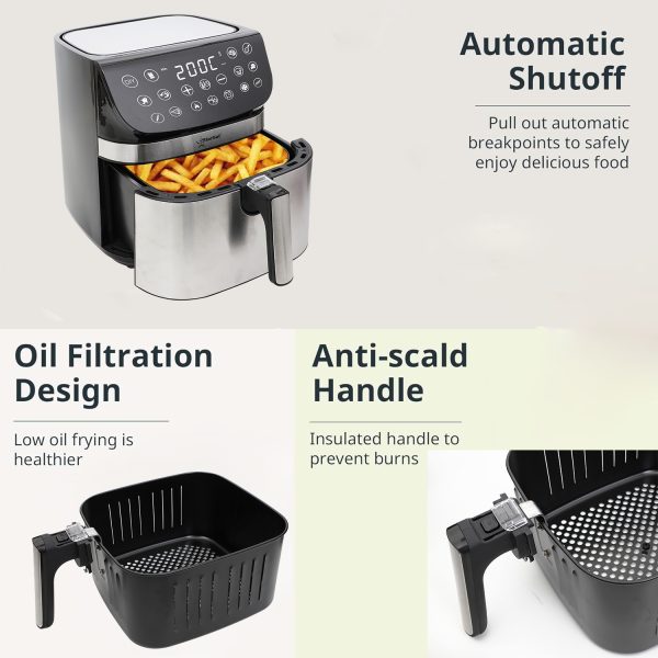StarSat F900 9.0L Air Fryer - Image 2