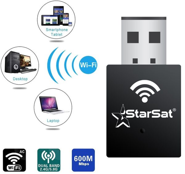 StarSat Mini USB WiFi Adapter - Image 2