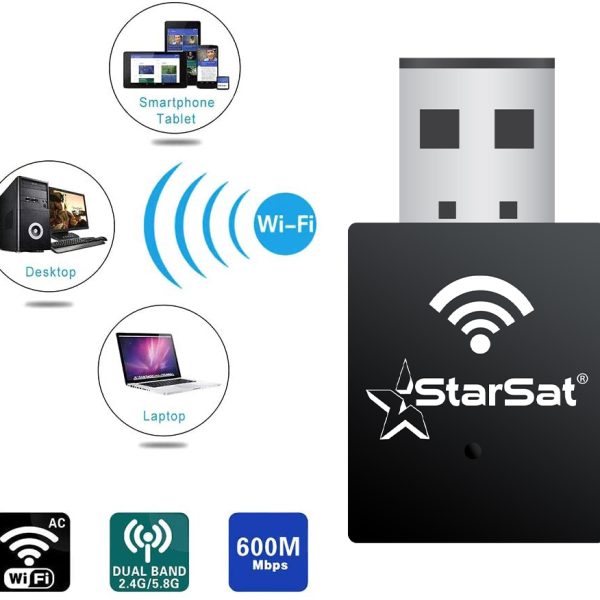 StarSat Mini USB WiFi Adapter - Image 2