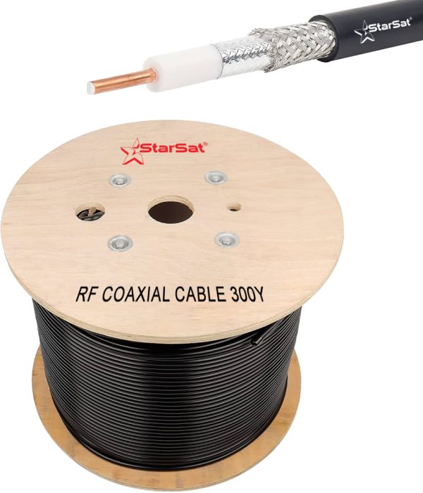 StarSat 300 Yards RG-6/U Coaxial Cable