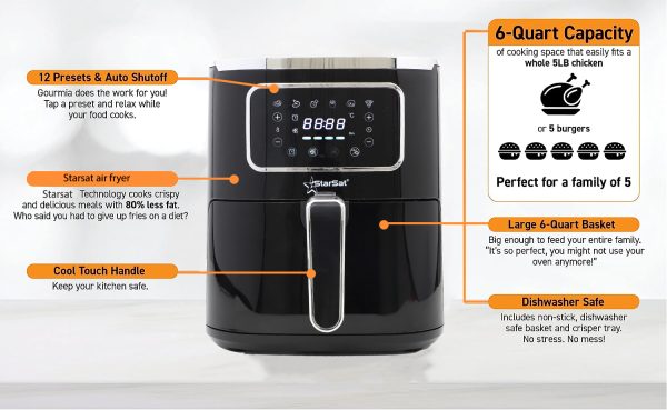 StarSat F500 5L Air Fryer - Image 10