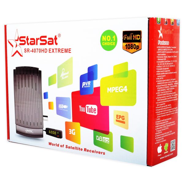 StarSat SR-4070HD Full HD Receiver - Image 3