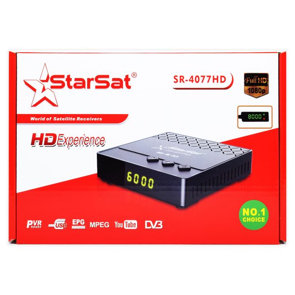 StarSat SR-4077HD Full HD Receiver - Image 2