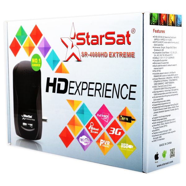 StarSat SR-4080HD Extreme Full HD Receiver - Image 3