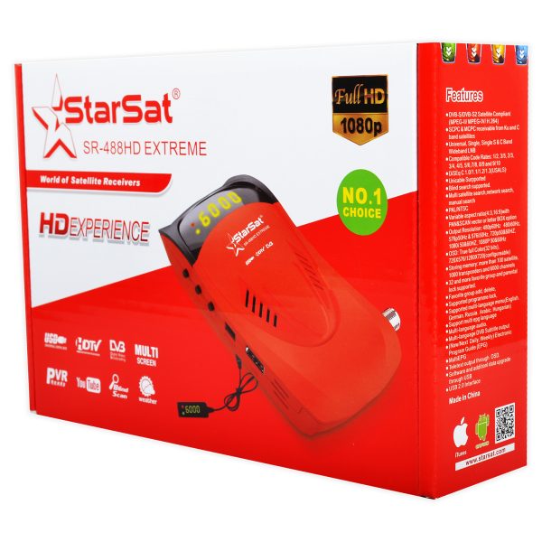 StarSat SR-488HD Extreme Full HD Receiver - Image 3