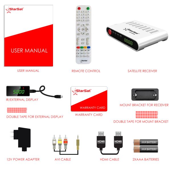 StarSat SR-500HD Full HD Receiver - Image 5