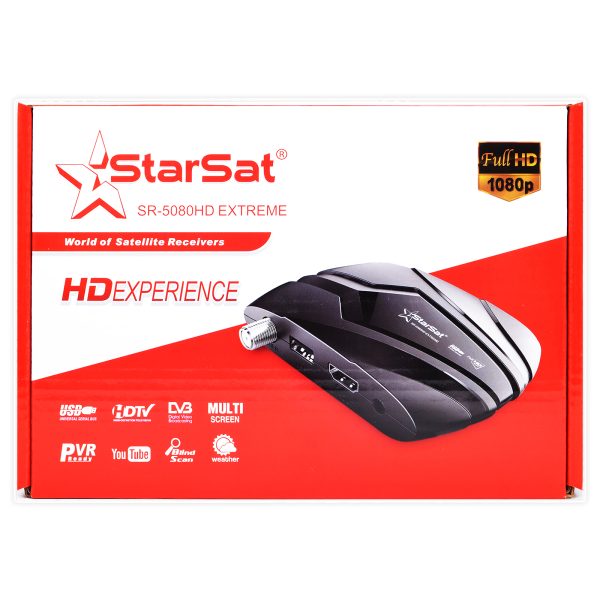 StarSat SR-5080HD Extreme Full HD Receiver - Image 2