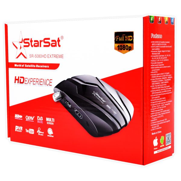 StarSat SR-5080HD Extreme Full HD Receiver - Image 3
