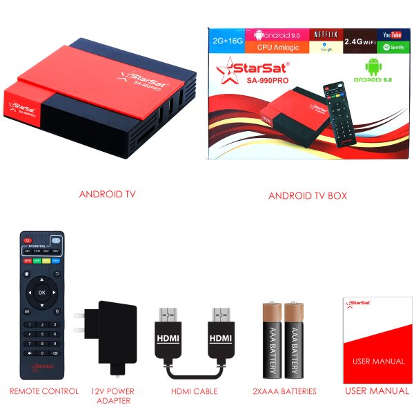 StarSat SA-990Pro Android TV Box - Image 7