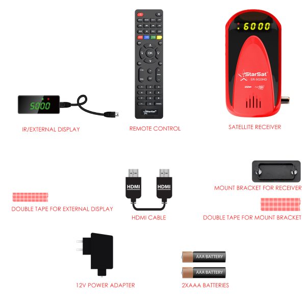 StarSat SR-5020HD Full HD Receiver - Image 6