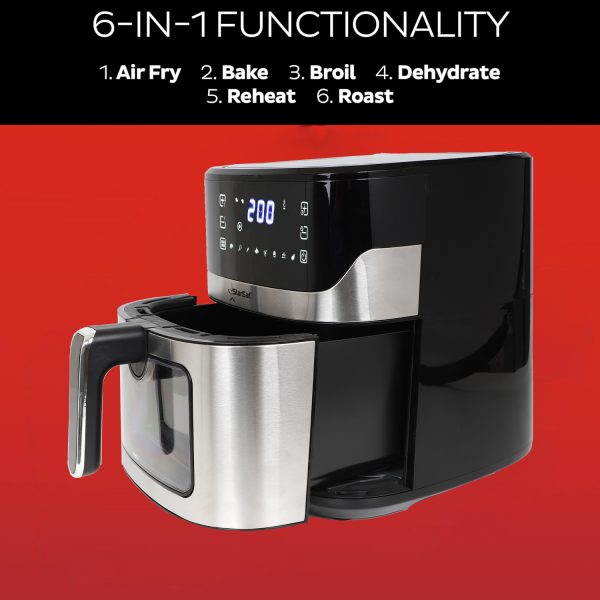 StarSat ST-F600 5.5L Digital Air Fryer - Image 5