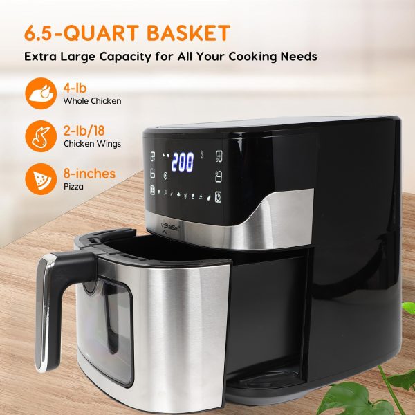 StarSat ST-F600 5.5L Digital Air Fryer - Image 4