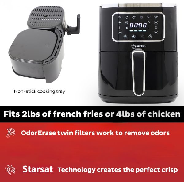 StarSat F500 5L Air Fryer - Image 3