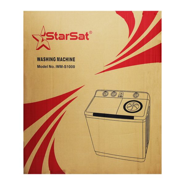 StarSat 10 KG 2-in-1 Washer Dryer