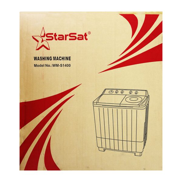 StarSat 14 KG 2-in-1 Washer Dryer
