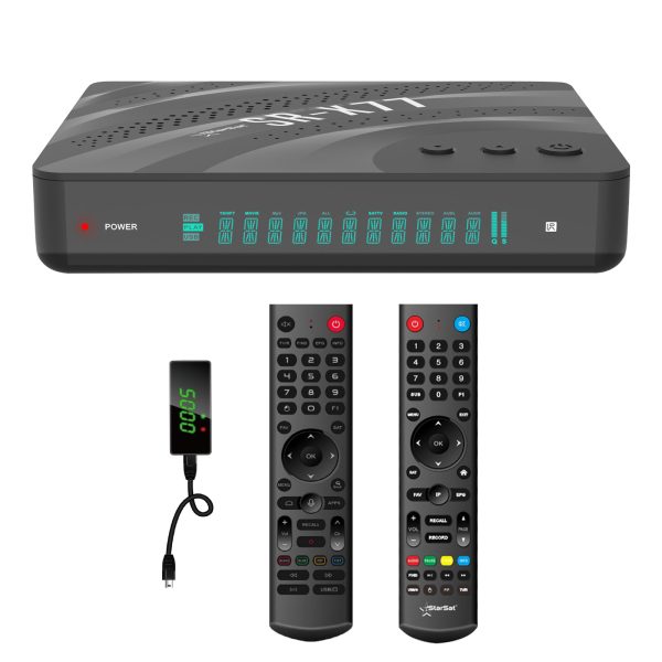 STRONG SR-X77 Android TV Box - 4K UHD, Google Certified, Netflix, Prime Video, Chromecast Built-in