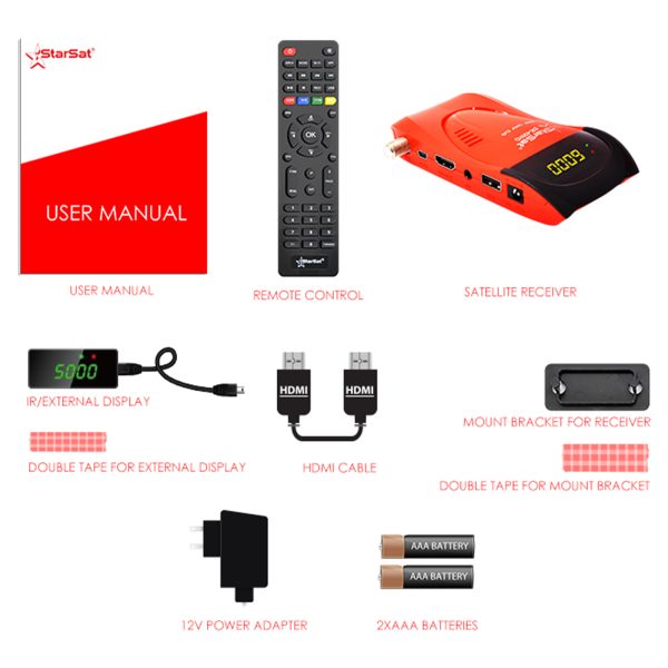 StarSat SR-490HD Full HD Receiver - Image 3