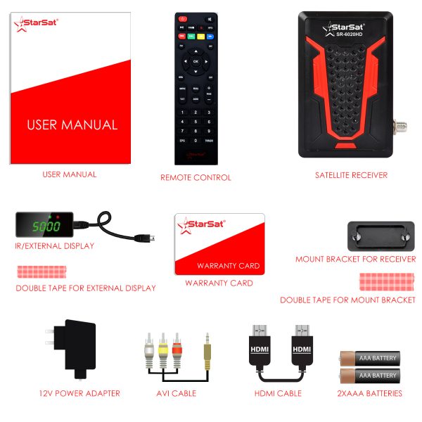 StarSat SR-6020HD Full HD Receiver - Image 7