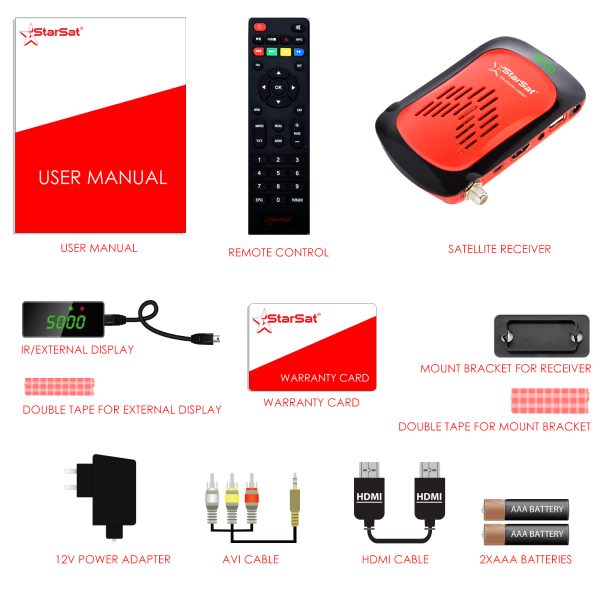 StarSat SR-250HD Lambo Full HD Receiver - Image 8