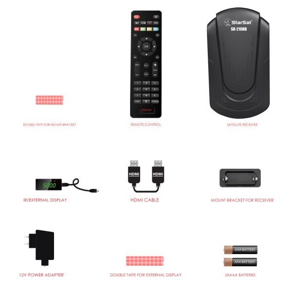 StarSat SR-210HD Full HD Receiver - Image 2