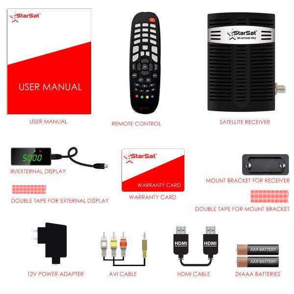 StarSat SR-2070HD Pro Full HD Receiver - Image 7