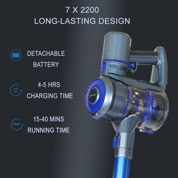 StarSat SVC-A1 Cordless Vacuum Cleaner - Image 3