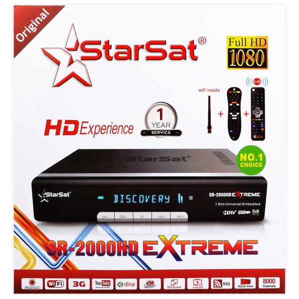 KSA-StarSat SR-2000HD EXTREME Full HD Receiver - Image 4