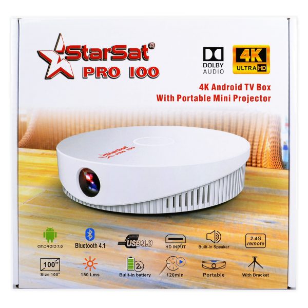 StarSat PRO-100 4K UHD Projector - Image 3