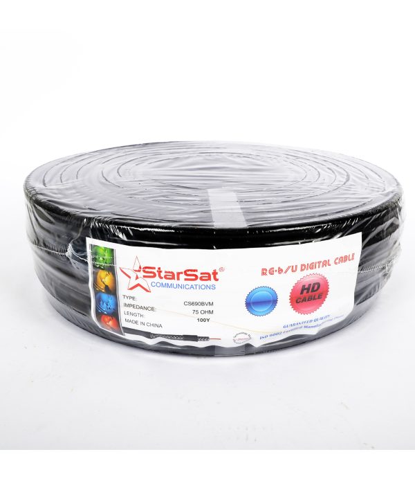 StarSat 100 Yards RG-6/U Coaxial Cable - Image 2