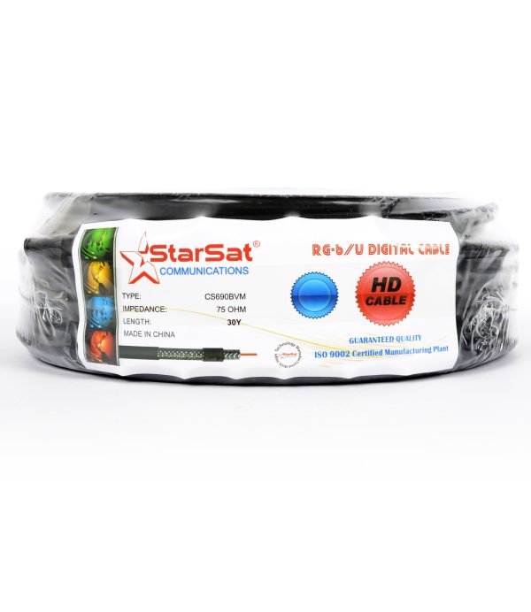 StarSat 30 Yards RG-6/U Coaxial Cable