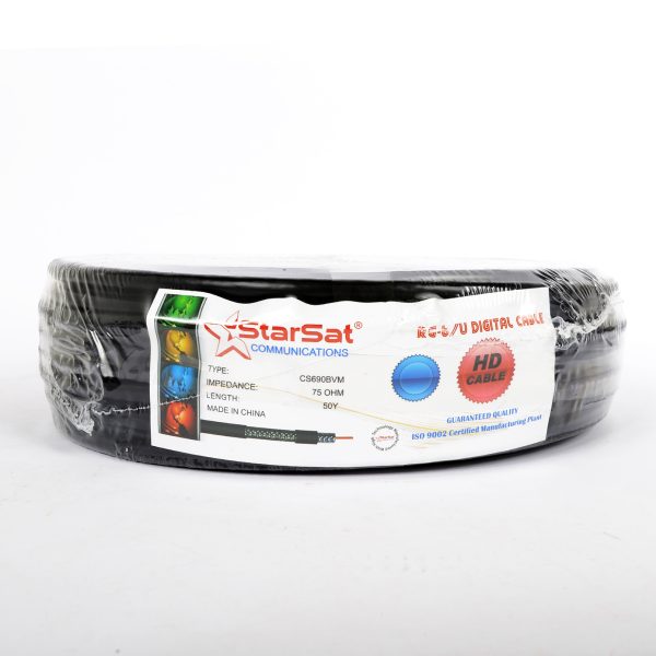 StarSat 50 Yards RG-6/U Coaxial Cable