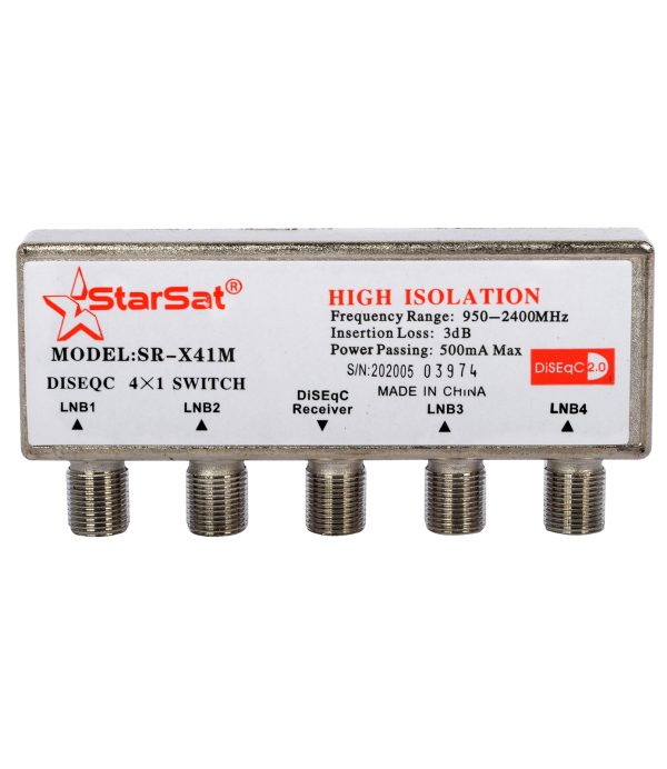 StarSat SR-X41M DiSEqC 2.0 Switch