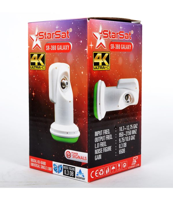 StarSat SR-360 Galaxy 4K LNBF - Image 2