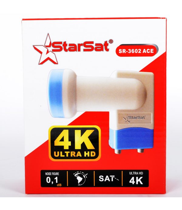 StarSat SR-3602 ACE 4K Twin/Dual LNBF - Image 5