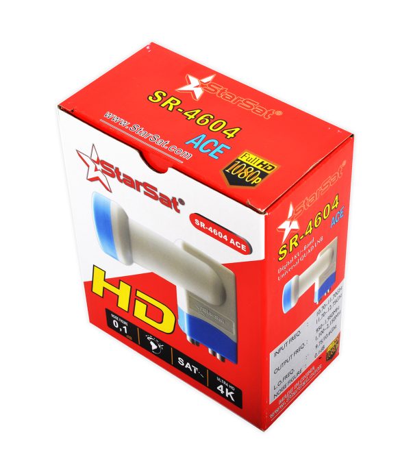 StarSat SR-4604 ACE 4K Quad LNBF - Image 2