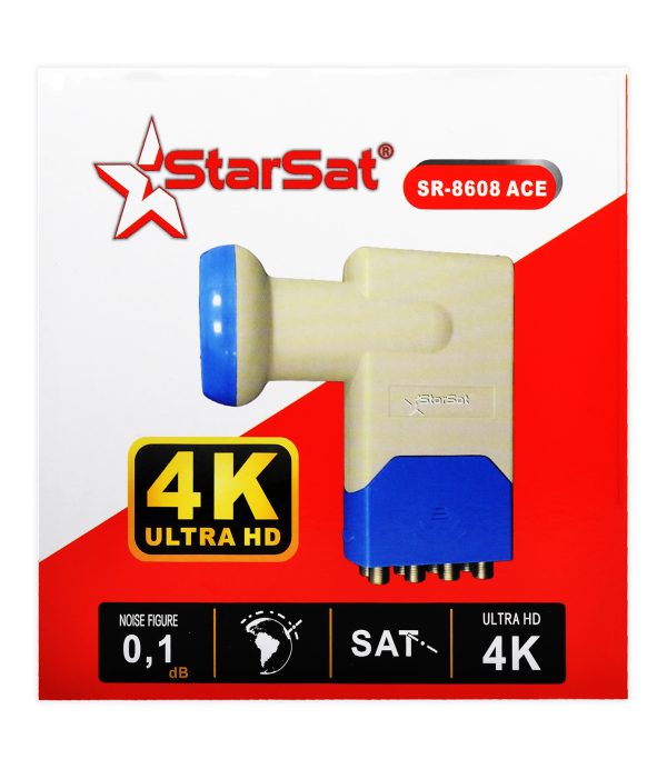 StarSat SR-8608 ACE 4K Octo LNBF - Image 4
