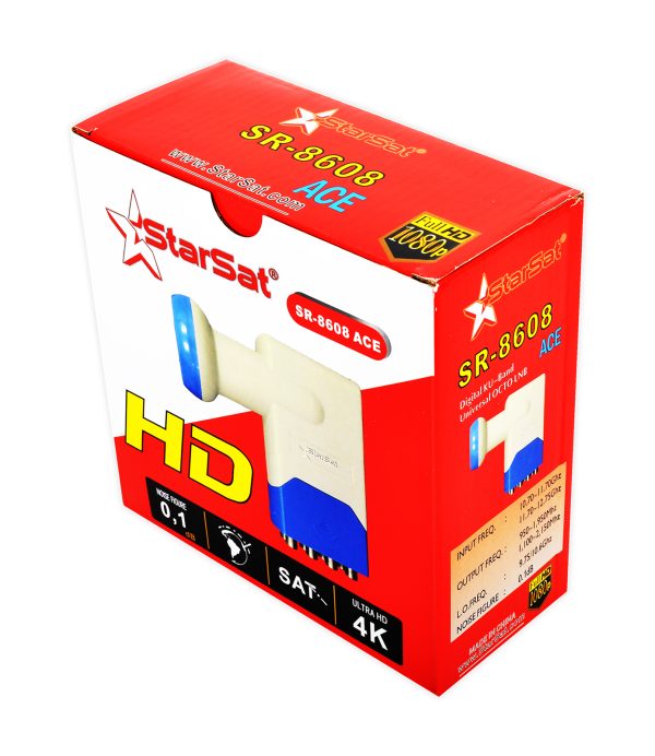 StarSat SR-8608 ACE 4K Octo LNBF - Image 2
