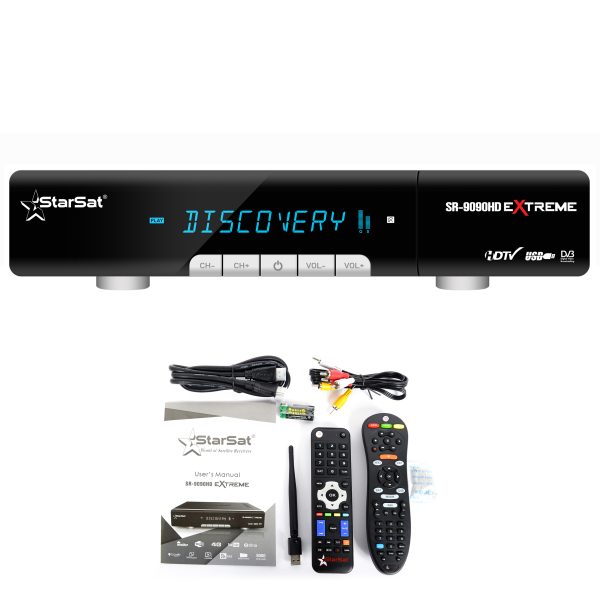 KSA-StarSat SR-9090HD Extreme Satellite Receiver - 4K, WiFi, DVB-S2, H.265, EPG, USB PVR - Image 5