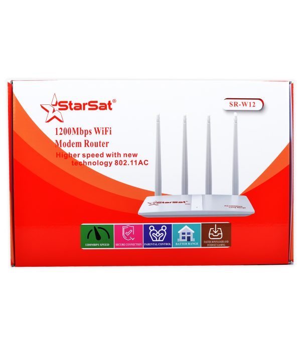 StarSat SR-W12 1200Mbps WiFi Router - Image 5