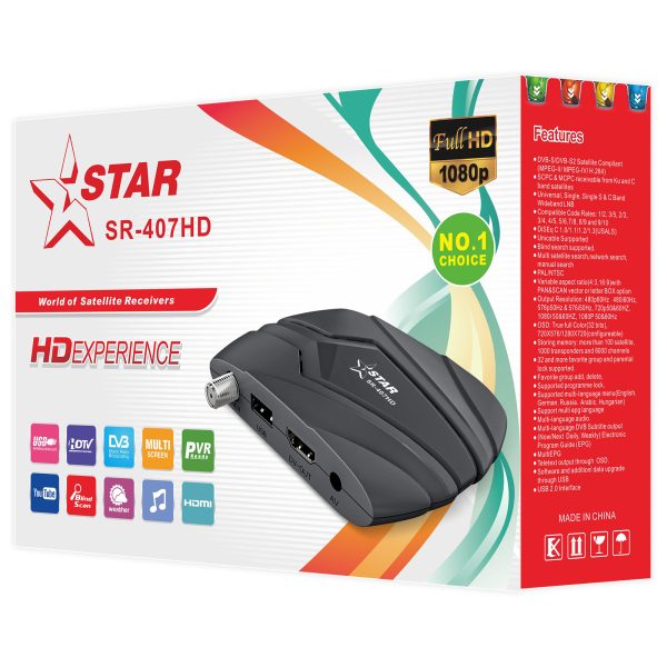 StarSat SR-407HD Extreme Full HD Receiver - Image 3
