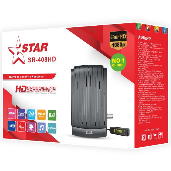 StarSat SR-408HD Full HD Receiver - Image 3