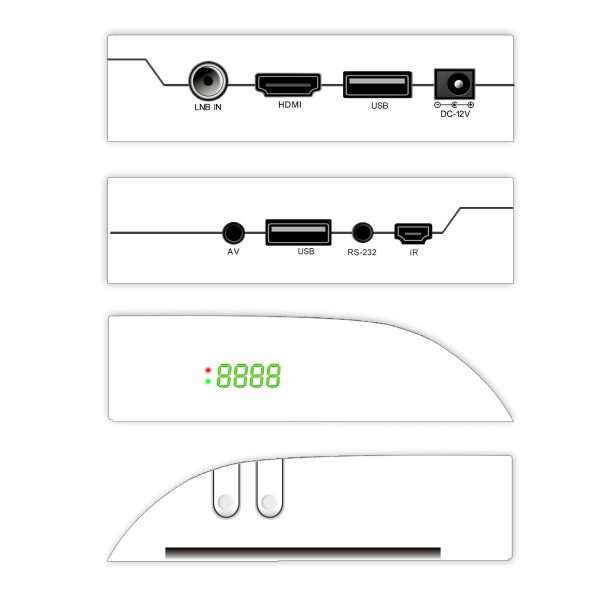 StarSat SR-440HD White Full HD Receiver - Image 6