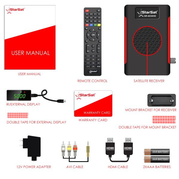 StarSat SR-6030HD Full HD Receiver - Image 2
