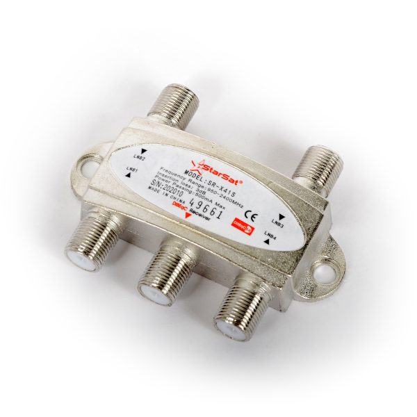 StarSat SR-X41S DiSEqC 2.0 Switch - 4x1 High Isolation, 950-2400MHz, 500mA Power Passing - Image 6