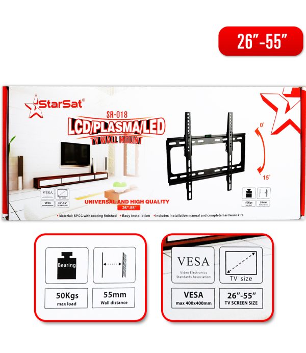 StarSat 018 TV Wall Mount (26"-55")