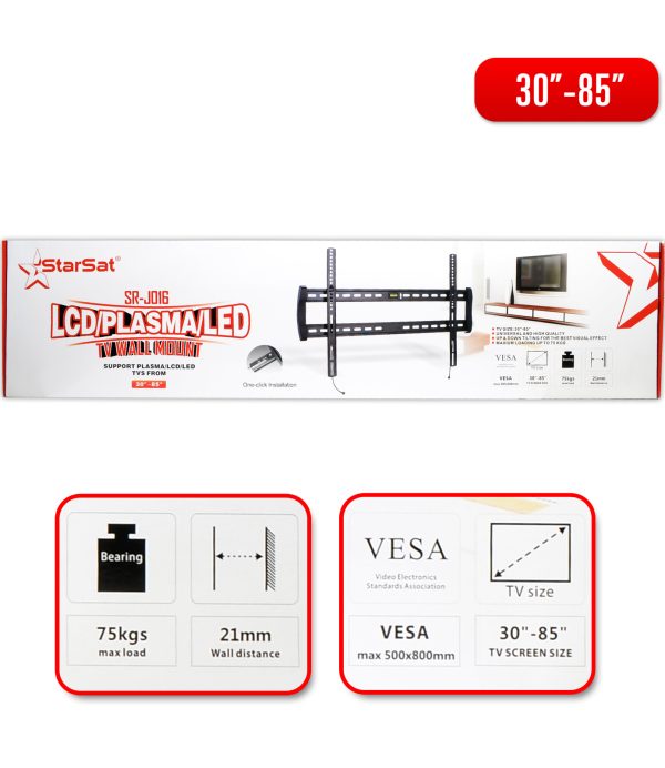 StarSat J016 TV Wall Mount (30"-85")