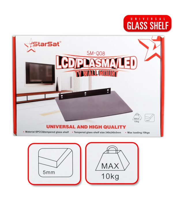 StarSat SM-108 Receiver Wall Mount Shelf