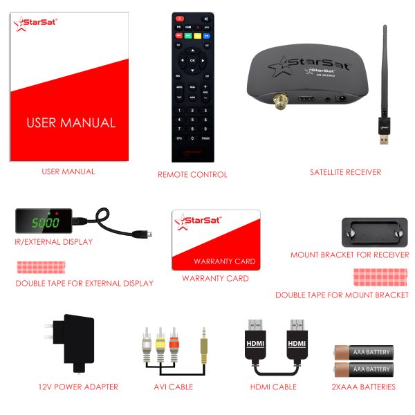 Gloriousstore 2030HD Full HD Satellite Receiver – DVB Compliant, MPEG-4/H.264, 5000 Channels, Multi-Satellite Support - Image 5